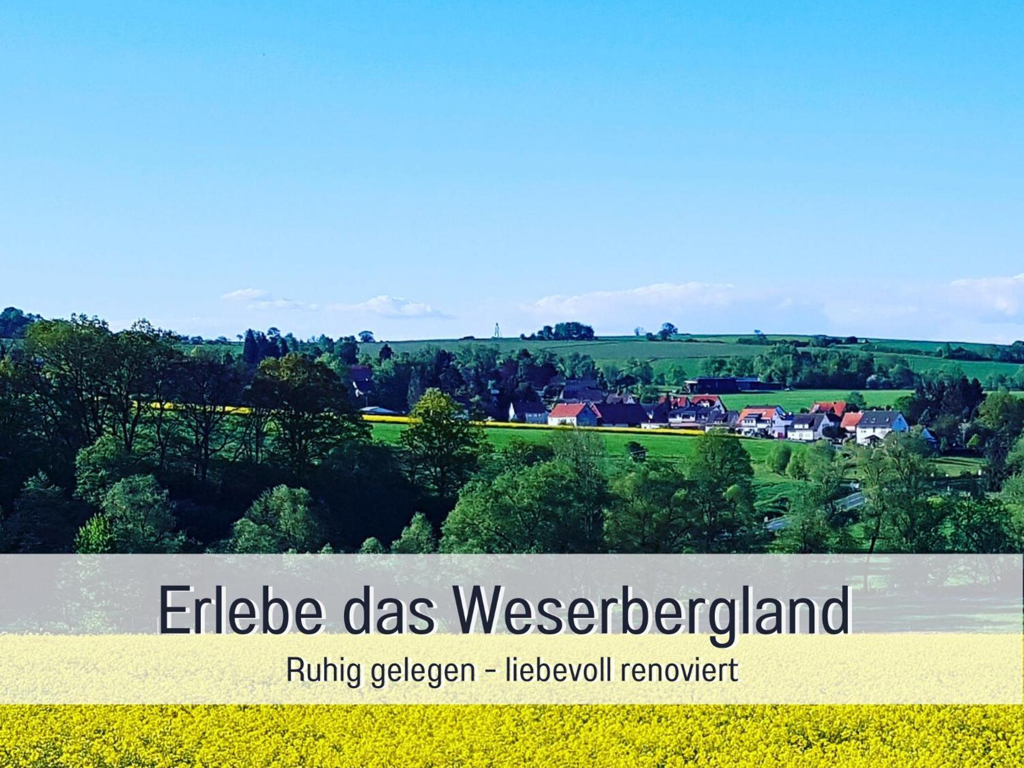 Am Feldrain - Urlaub Mit Hund Im Weserbergland Munden  ภายนอก รูปภาพ